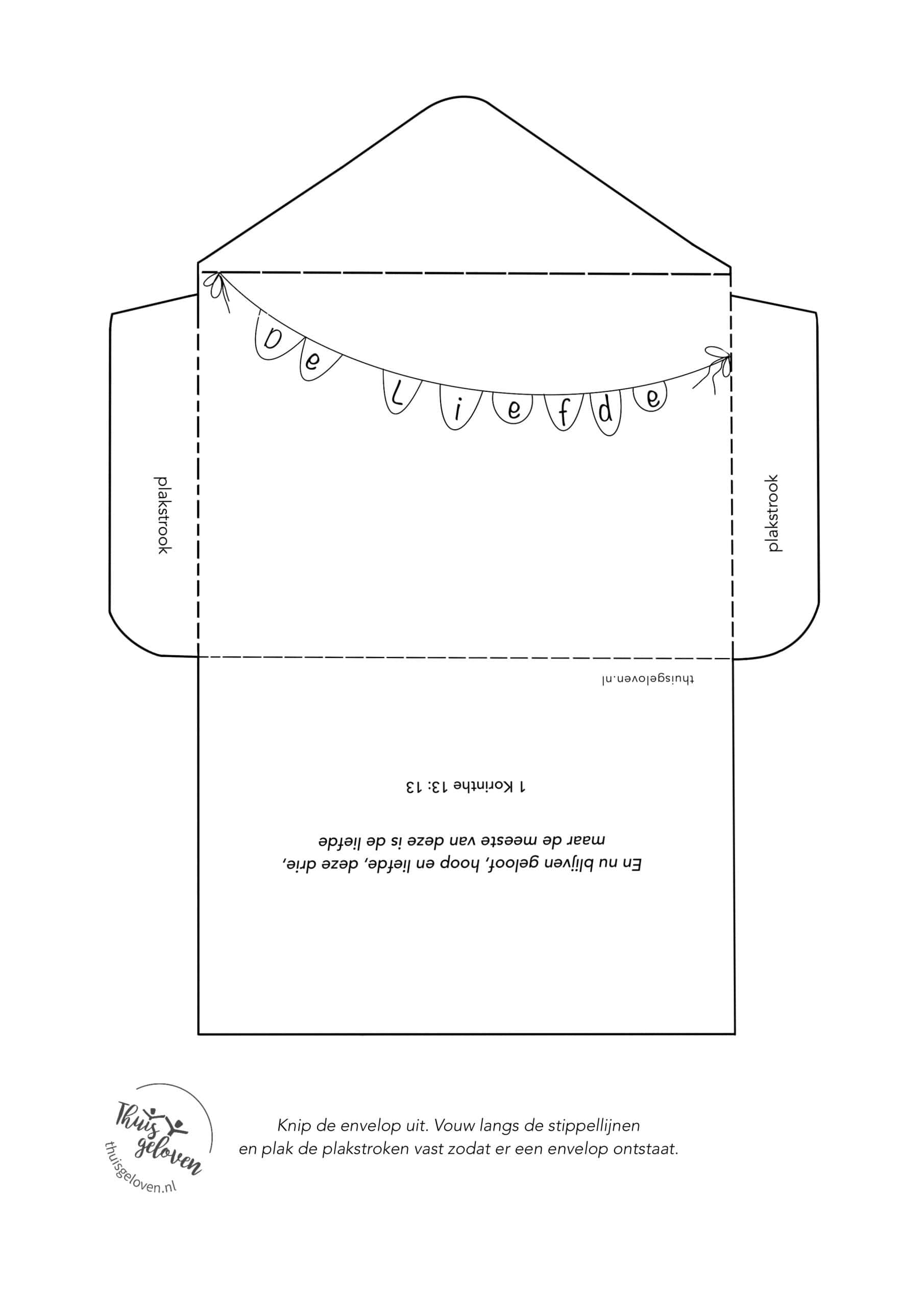 Werkblad - De liefde - 1 Korinthe 13 - Afbeelding 3