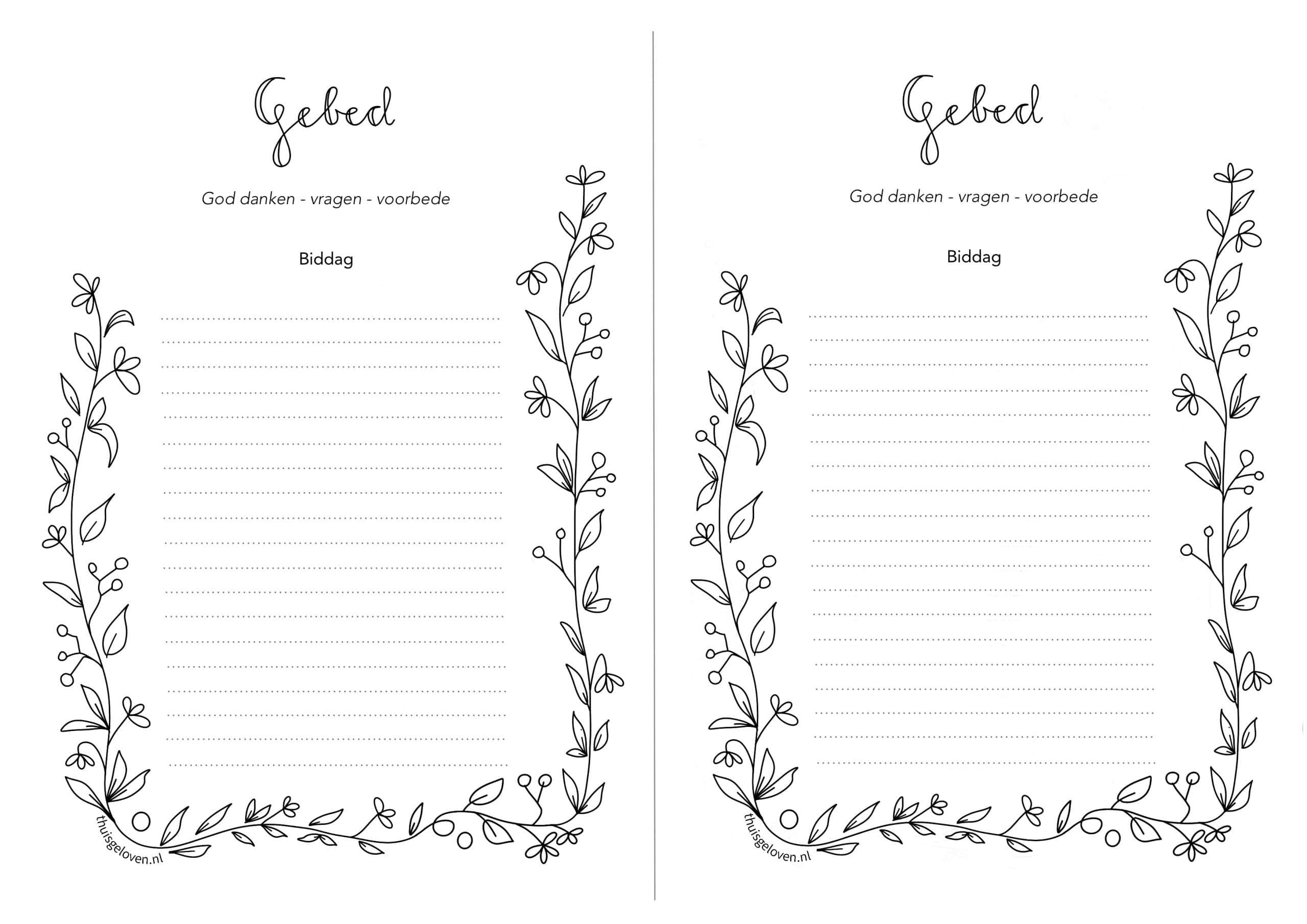 Biddag - bidden - tieners - Afbeelding 2